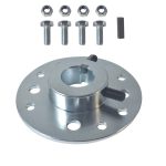 1" Bore Brake/Sprocket Hub (1/4" Keyway)
