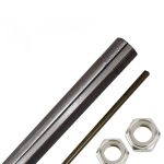 1" x 32" Live Axle with 1/4" Keyway for Go Kart, Drift Trike, Mini Bike