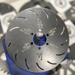 CUSTOM LA LOGO 6 HOLE BRAKE DISC MM80/DB30/MOTOVOX