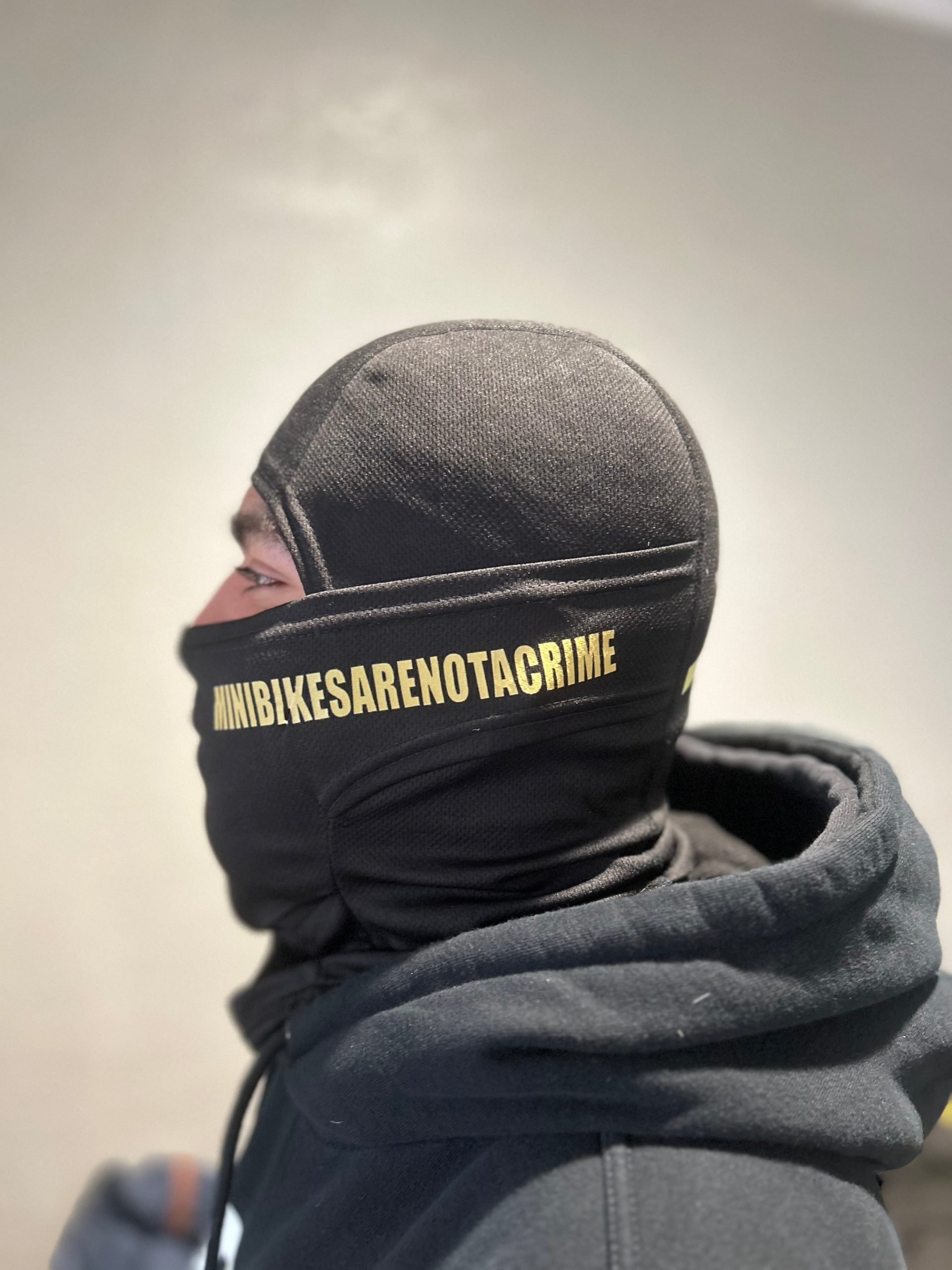MINIBIKESARENOTACRIME SKI MASK🥷 MINIBIKESARENOTACRIME SKI MASK - Image 1